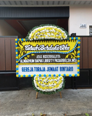 Papan Bunga Duka di Tugurejo